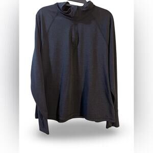 Ideology Gray Lightweight Activewear Long Sleeve Pullover, Size‎ XL